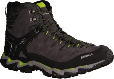 Produktbild von Meindl Lite Hike GTX 46920-31 Wanderschuhe, Herren, Mat.mix, Anthra/Lime,  - Wanderschuhe Outdoor Herren, Grau, leder/textil (velour/mesh)