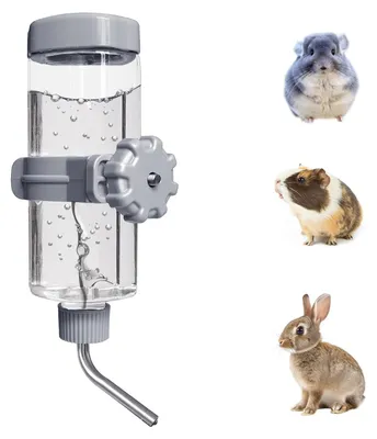 Productafbeelding van LOS ANDES drinkfles voor hamsters, 500 ml, geschikt voor kleine huisdieren, voorkomt waterverlies