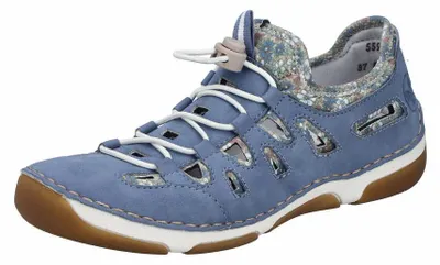 Produktbild von Rieker 55956 10 Damen Sneaker Blau, Blau, Gr. 43
