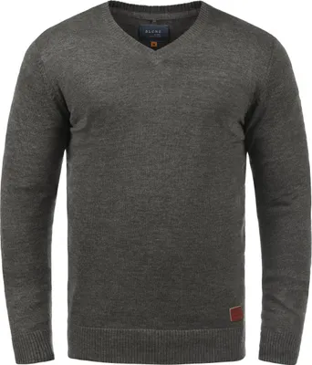 Produktbild von Blend BHLasse Herren Strickpullover Feinstrick Pullover mit V-Ausschnitt Baumwollmischung Regular fit