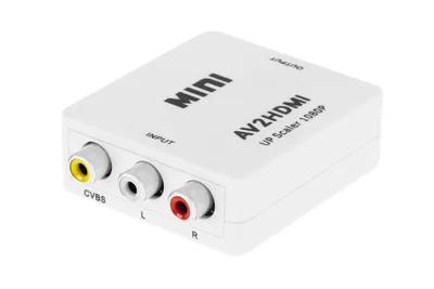 Produktbild von Signalkonverter AV-Buchse – CHINCH CVBS + AUDIO – HDMI-Buchse