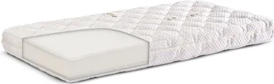Produktbild von SENSILLO CASHMERE Baby Matratze 60x120 cm - Schaumstoffmatratze - Mittelhart H2