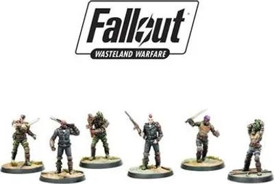 Immagine prodotto di Fallout Miniatures Raiders, Scavvers and Psychos - Gioco di miniature - inglese