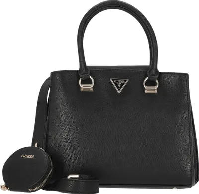 Produktbild von Guess Eco Alexie Frauen Kunstleder Handtasche Schwarz – Einheitsgröße / Schwarz