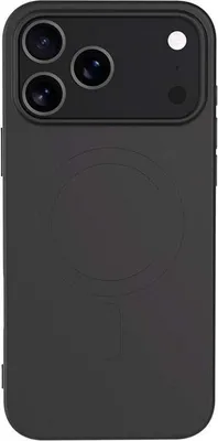 Image de Coque MagSafe iPhone 17 Pro Max, Silicone, Noir