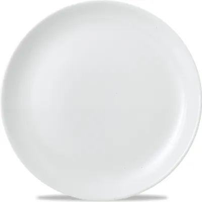 Produktbild von Churchill Super Vitrified Vellum Evolve Flach Coup Teller, 28,8 cm, 12 Stück, Weiß, Rund