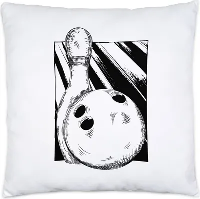 Produktbild von Kegeln Kissen Bowling Kegeln Kegel Kegelball Bowlingball Bowlingbahn Kegelbahn Spiel Pins Freizeit Hobbie