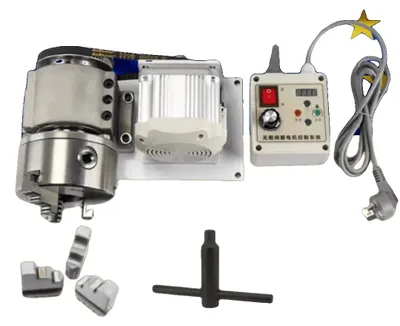 Immagine prodotto di Asse di rotazione, velocità regolabile, ampia compatibilità, con mandrino K11 da 125 mm