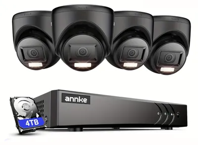 Obrázok produktu pre Bezpečnostný systém – Kamerový dohľad – CCTV kamera – Súprava pre monitorovanie – Bezpečnostná kamera – 8 kamier, rozlíšenie 2 MP HD