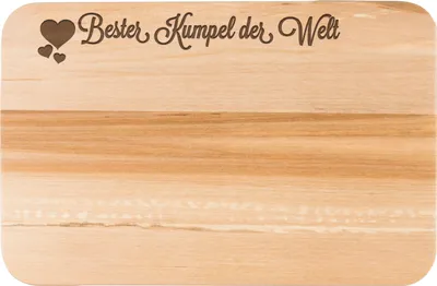 Produktbild von Mr. & Mrs. Panda Frühstücksbrettchen Kumpel - Transparent - Geschenk, Holzbrett, brotzeitbrettchen, massivholzbrett, Schneidebrett, Frühstücksbrett, Bro, Buddy, Bester