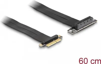 Image de DELOCK Carte Riser PCI Express x4 pc vers 4 slots câble.60 cm