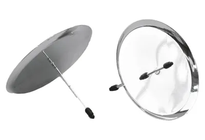 Produktbild von Kerzenhalter "Classic" mit Stecker Silberfarben