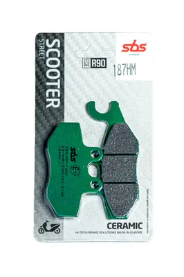 Produktbild von Scooterbelag SBS 187HM (Satz pro Scheibe) Street Ceramic
