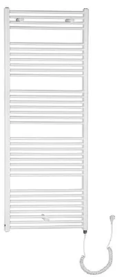 Produktbild von Aqualine Handtuchheizkörper - Heizkörper Direct-E, 600x1680 mm, 800 W, weiß ILE66T