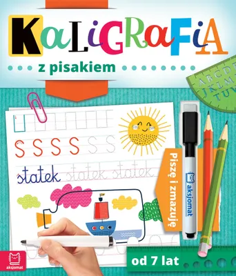 Produktbild von Kaligrafia z pisakiem. Piszę i zmazuję