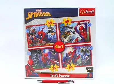 Obrázok produktu pre Puzzle 4v1 Spiderman
