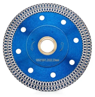 Zdjęcie produktu dla Tarcza diamentowa do cięcia 105 mm x 22,23 mm, bardzo cienka, do cięcia płytek, granitu, marmuru i betonu