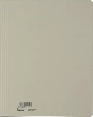 Produktbild von Einschlagmappe A4 Karton 250g/qm grau Packung mit 25 Stück
