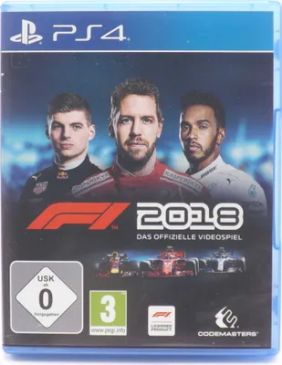 Produktbild von Codemasters F1 2018, PlayStation 4, Multiplayer-Modus, E (Jeder), Physische Medien