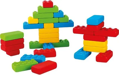 Obrázok produktu pre Klocki Budowlane Cegły 33 elementy