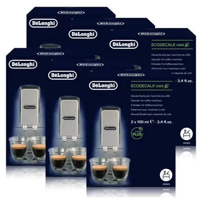 Produktbild von Delonghi EcoDecalk mini Entkalker für Kaffeevollautomaten 2x100ml (6er Pack)