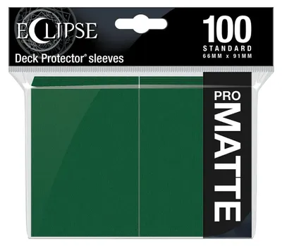 Image de UP Deck Protector ECLIPSE Matte Forest Green 100ct