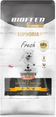 Produktbild von BIOFEED Euphoria Mini Hundefutter Truthahn 8kg