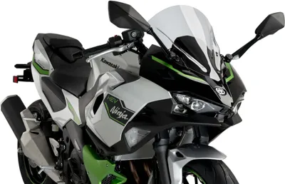Zdjęcie produktu dla PUIG z-racing clear screen ABE zatwierdzony dla Kawasaki