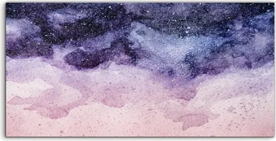 Produktbild von Coloray Acrylbild 140x70  Wandbild Acrylbilder Foto Bild Kunst Aquarellfarbe Spritzer