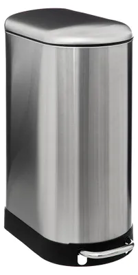 Produktbild von Schmaler Treteimer 30 Liter Five® - Silber