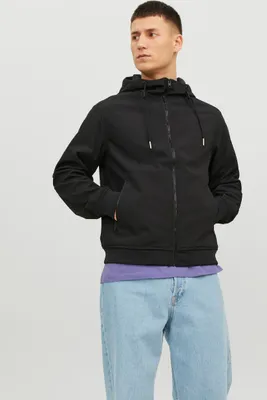 Produktbild von JACK & JONES Herren Softshelljacke Basic Softshell Hood