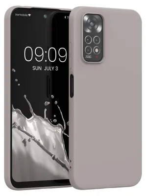 Produktbild von kwmobile Handyhülle für Xiaomi Redmi Note 11 / Note 11S Hülle - TPU Case - Kabelloses Laden - Schutzhülle Cover in Taupe