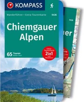 Produktbild von KOMPASS Wanderführer Chiemgauer Alpen, 65 Touren mit Extra-Tourenkarte