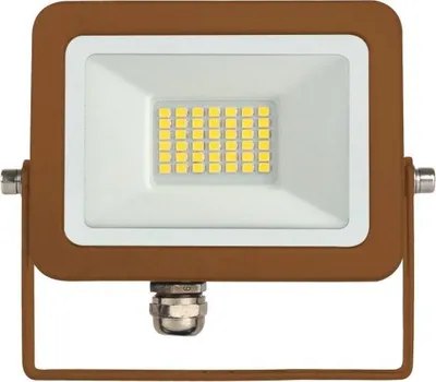 Produktbild von Sky 20W IP65 2700K Corten LED-Außenfluter - 2450lm, Aluminium, 110° Abstrahlwinkel Beneito Faure