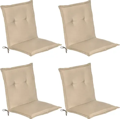 Produktbild von Beautissu 4er Set Niederlehner Auflage Loft NL 100x50x6cm