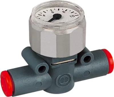 Produktbild von Riegler Manometer »lineonline«, Schlauch - Schlauch, für Schlauch-Ø 8