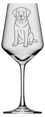 Produktbild von Weinglas Labrador für stilvolles Genießen spülmaschinenfest für 350 ml Weiß- und Rotwein