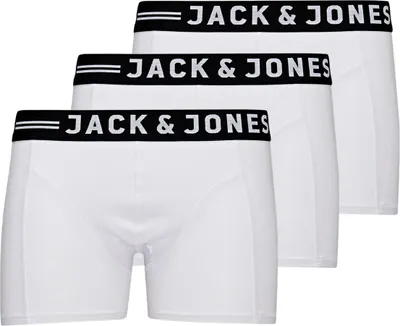Zdjęcie produktu dla Jack & Jones 12081832_2206_XL, Slipy, Bagażnik samochodowy, Dorosły, Męski, Biały, XL