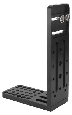 Imagen del producto de Placa de soporte de aleación de aluminio - Placa de conexión rápida - Cámara DSLR - Soporte universal - 1/4 de pulgada / 3/8 de pulgada - Carga máxima: 20 kg