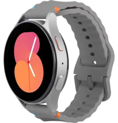 Image de Bracelet ActiveFlex pour Samsung Galaxy Watch 20mm, gris
