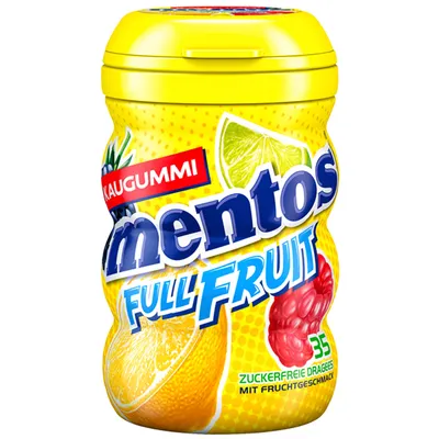 Produktbild von Mentos Gum Full Fruit 70g