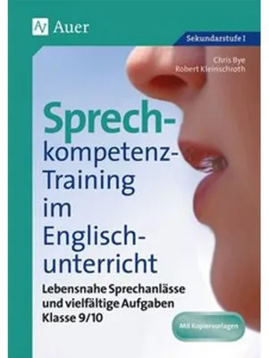 Produktbild von Sprechkompetenz-Training Englisch 9/10