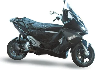 Produktbild von TUCANO URBANO R043N Thermoscud Beinschutz schwarz mit schwerem Nylon-Außenmaterial