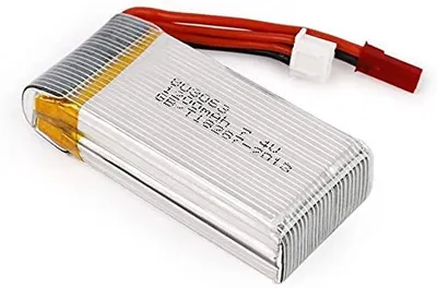Produktbild von Wiederaufladbare LiPo-Batterie 7,4V 1200mAh für MJX X101 | Lange Lebensdauer und stabile Leistung | Einfache Installation, 69x30x16,5mm - 64,5g