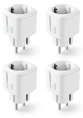 Produktbild von Smarte Steckdosen mit Energieüberwachung und WLAN-Timer, 4 Stück