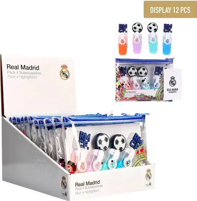 Image de Set de marqueurs Real Madrid C.F. Coloré 5 pièces
