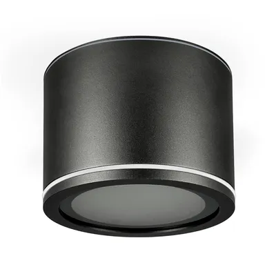 Immagine prodotto di Apparecchio per bagno UMA, GX53, IP54, montaggio a superficie, rotondo, nero, EDO777543 Soluzioni EDO