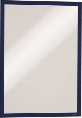Image de Cadres magnétiques Duraframe autocollants A3 bleu foncé, lot de 5 x 2 pièces