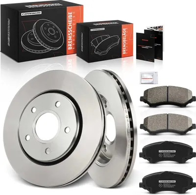 Zdjęcie produktu dla Frankberg Tarcze + Klocki przód dla Fiat Freemont Chrysler Grand Voyager V