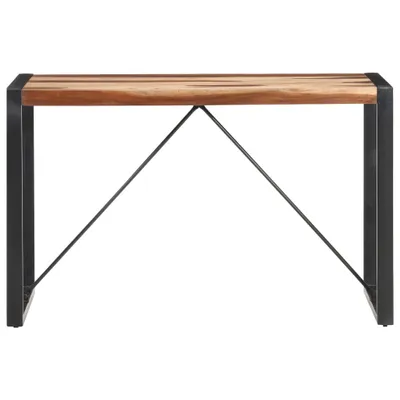 Immagine prodotto di vidaXL Tavolo da pranzo 120x60x75 cm in legno massiccio con finitura in palissandro